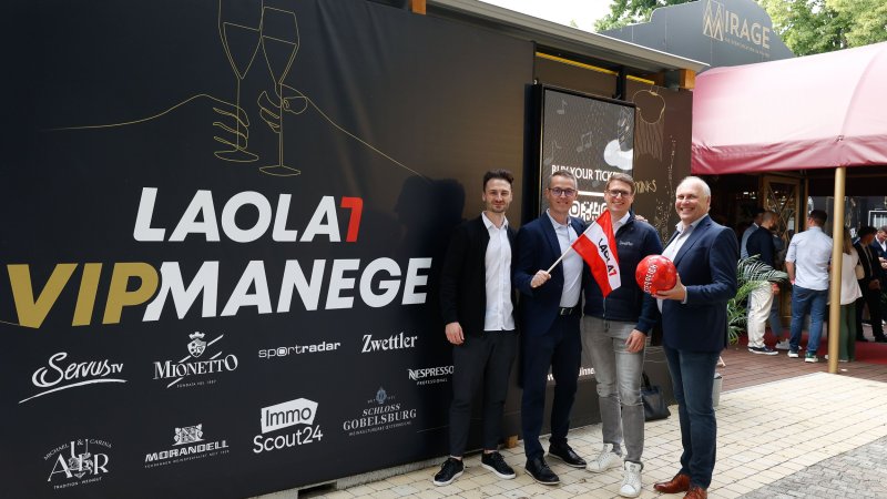 Die EURO in besonderem Flair: Die LAOLA1 VIP Manege