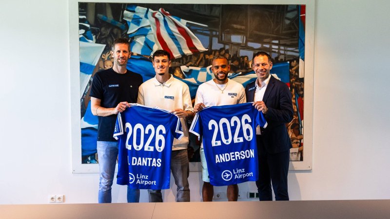 Fix! Blau-Weiß Linz schnappt sich zwei Brasilianer