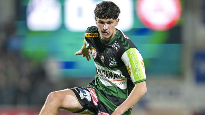 Ried-Talent im Visier von Meister Sturm Graz