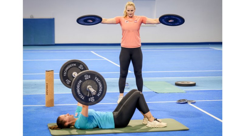 So schuften unsere ÖSV-Speed-Frauen für den Weltcup-Winter