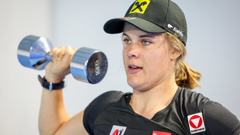 So schuften unsere ÖSV-Speed-Frauen für den Weltcup-Winter