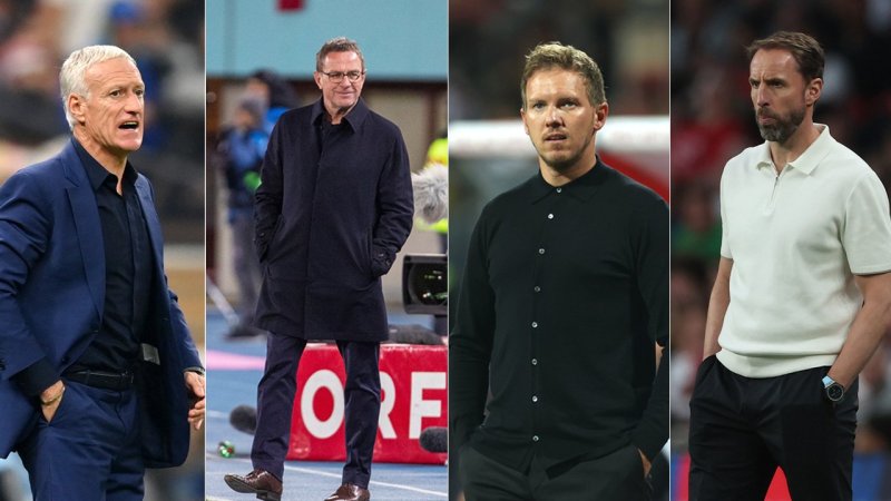 Die Nationaltrainer bei der EURO 2024