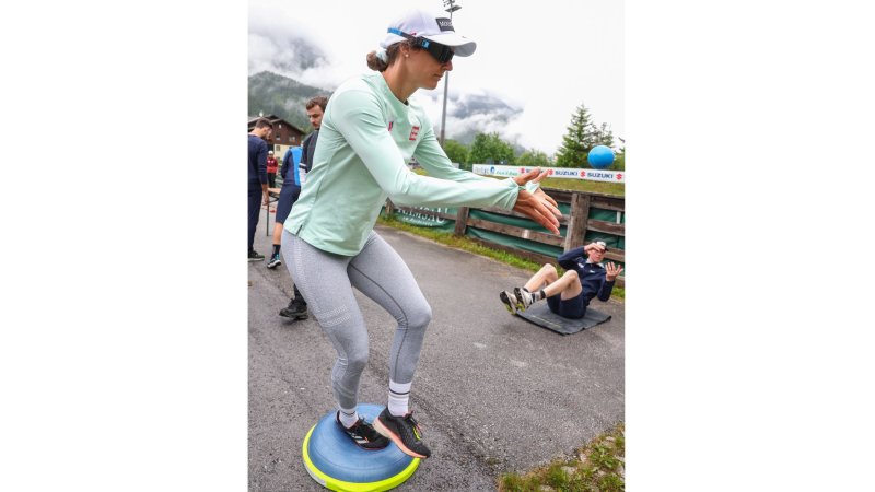 ÖSV-Frauen feilen in der Steiermark an der Kondition