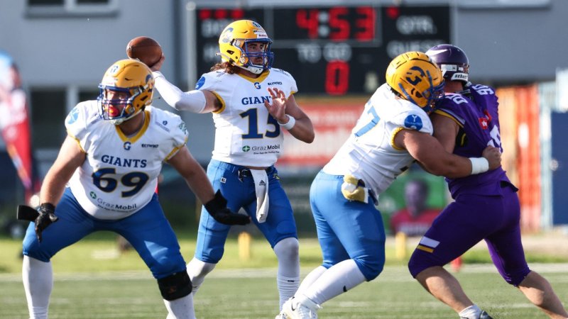 AFL: Giants fügen Vikings die erste Niederlage zu