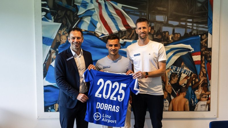 Blau-Weiß Linz verlängert Vertrag von Offensivmann