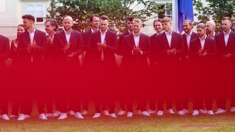 Am Heldenplatz: ÖFB-Team wurde zur EURO verabschiedet