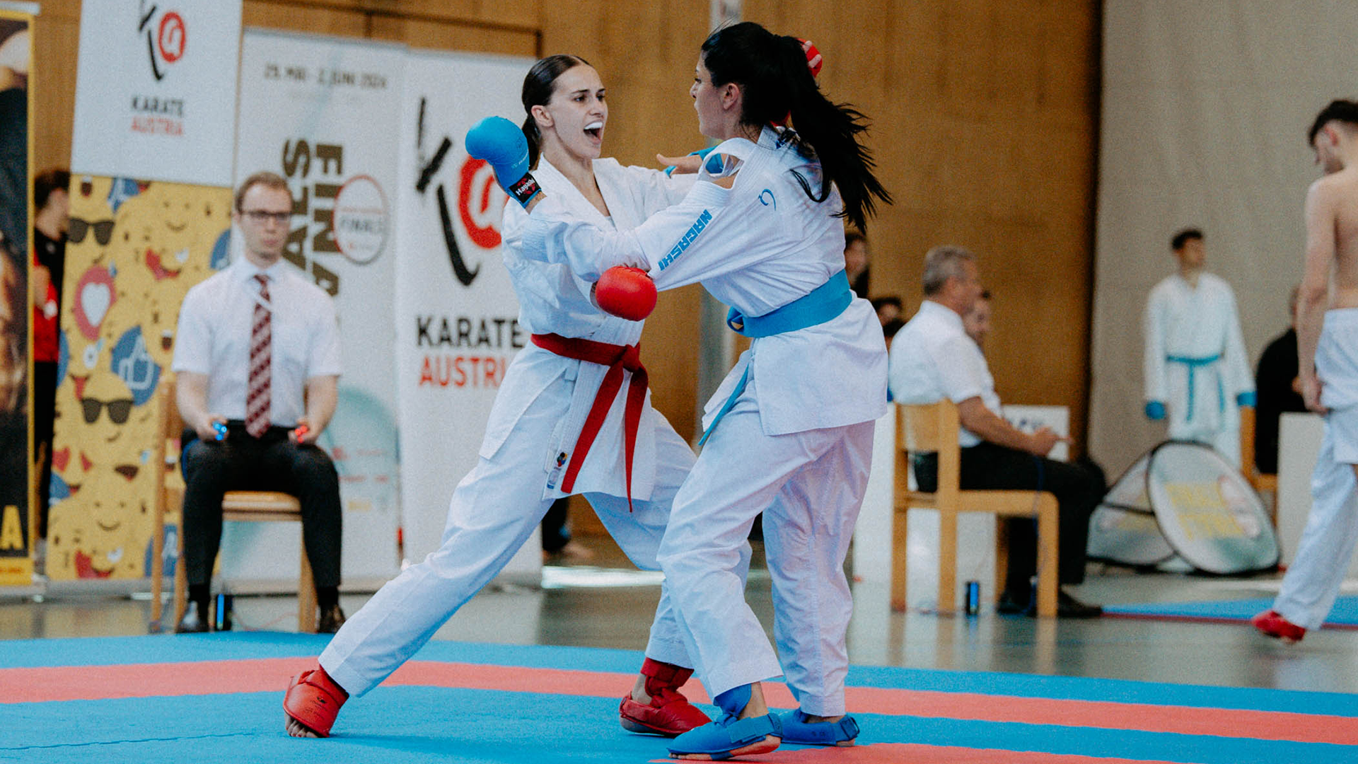 Karate-Feuerwerk für die Zukunft