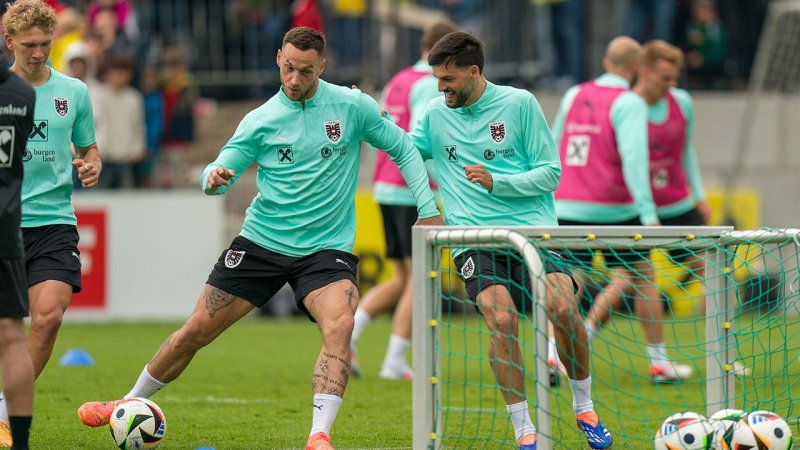 Es geht los! Die Bilder vom ersten ÖFB-Trainingsauftritt