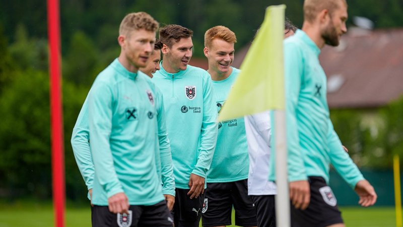 Es geht los! Die Bilder vom ersten ÖFB-Trainingsauftritt