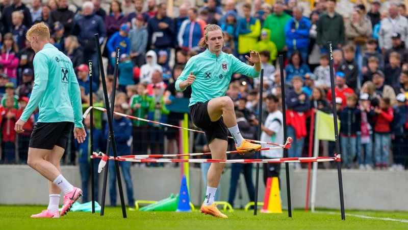 Es geht los! Die Bilder vom ersten ÖFB-Trainingsauftritt