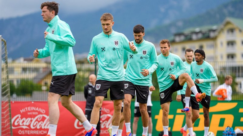 Es geht los! Die Bilder vom ersten ÖFB-Trainingsauftritt
