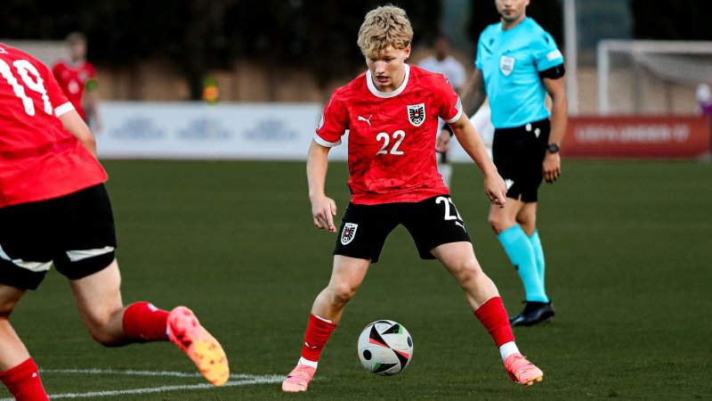 U17-EURO: Das ist der Kader unserer ÖFB-Youngsters