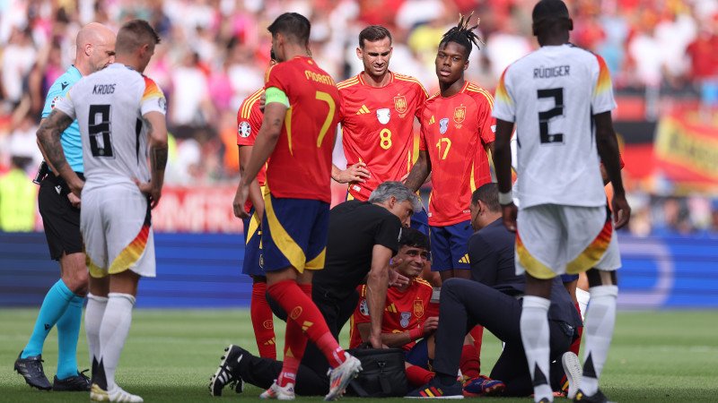 EM-Aus fix? Verletzungs-Schock bei Spanien-Star Pedri