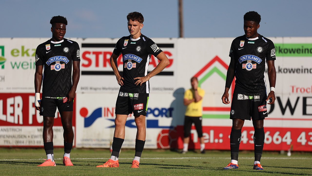 Zwei klare Test-Niederlagen für Sturm an einem Tag