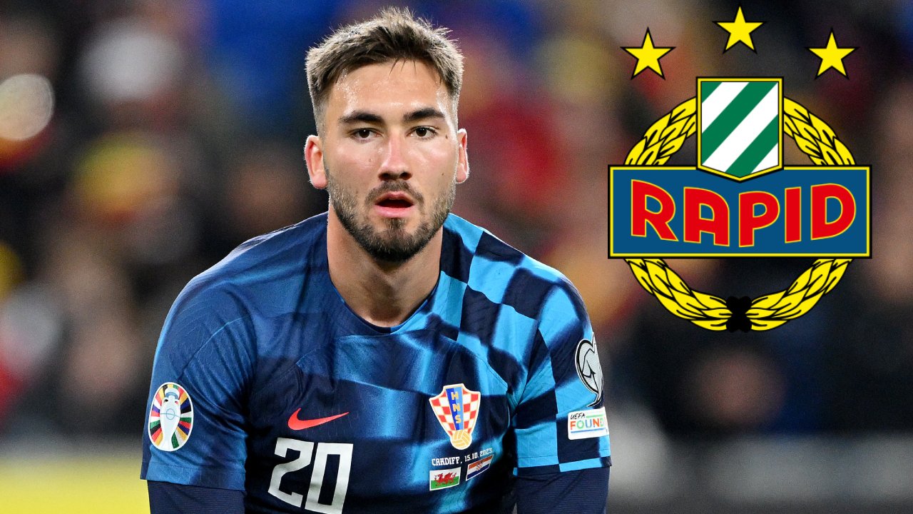 1,95-Meter-Hüne, Modric-Kollege: Das ist Rapids Neo-Stürmer