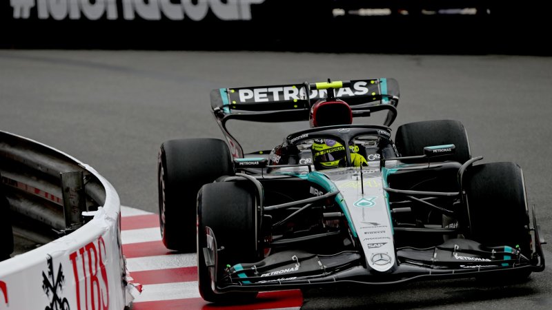 Red Bull im ersten Monaco-Training abgeschlagen