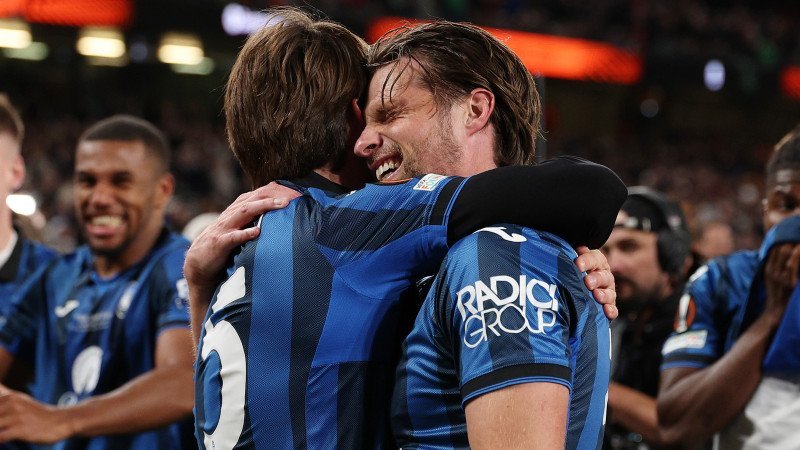 Bayer entzaubert! Atalantas Europa-League-Party in Bildern