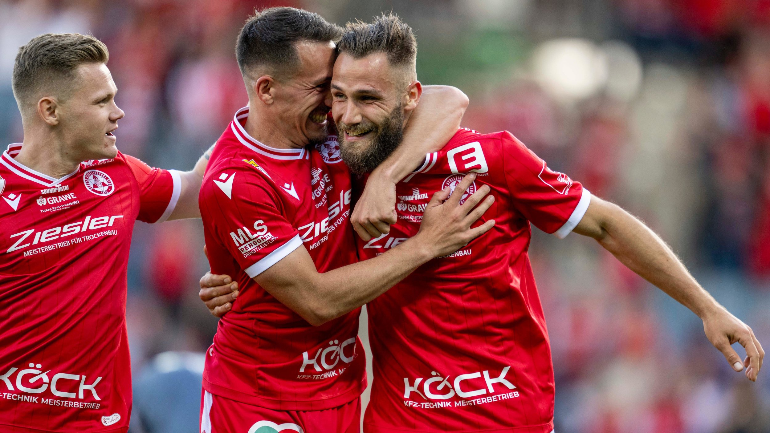 Baba, LigaZwa! Zuschauerrekord und Sieg zum <a href='/de/daten/news/fussball/gak/' class='tag'>GAK</a>-Abschluss