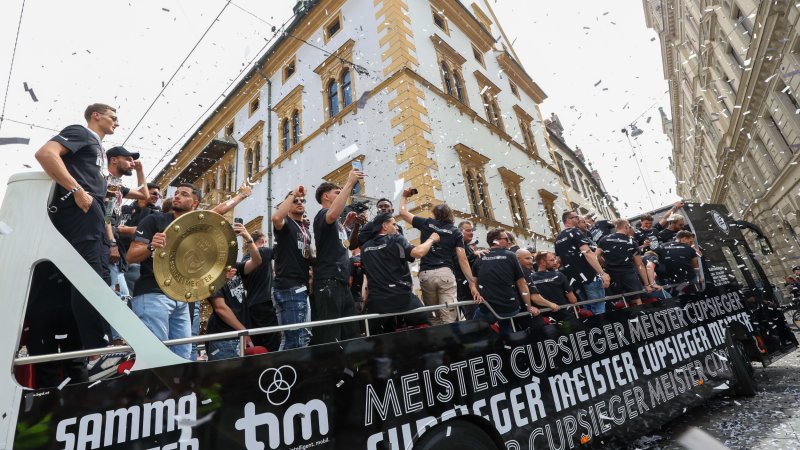 Party am Grazer Hauptplatz! So feiert Sturm das Double