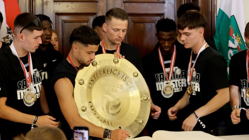 Party am Grazer Hauptplatz! So feiert Sturm das Double