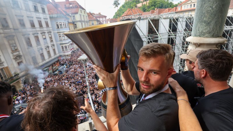 Party am Grazer Hauptplatz! So feiert Sturm das Double