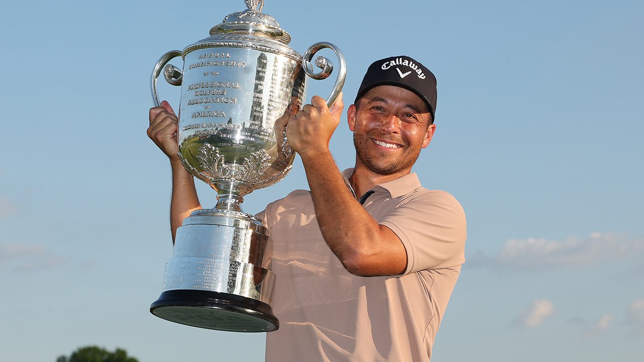 Schauffele gewinnt <a href='/de/daten/news/pga-championship/' class='tag'>PGA Championship</a> mit Rekordergebnis