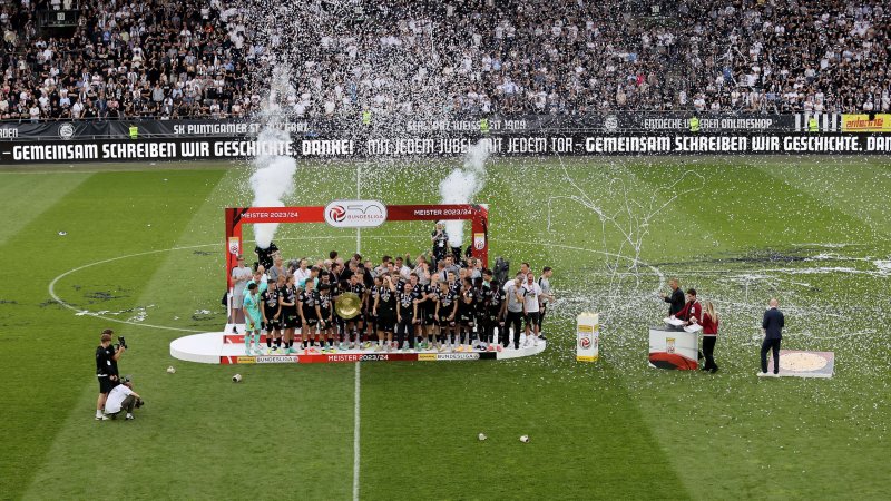 Party-Pics: So feiert Sturm den vierten Meistertitel