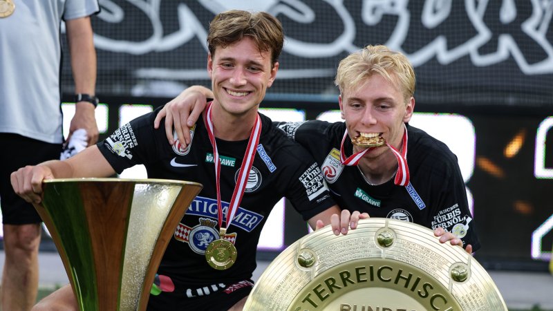 Party-Pics: So feiert Sturm den vierten Meistertitel