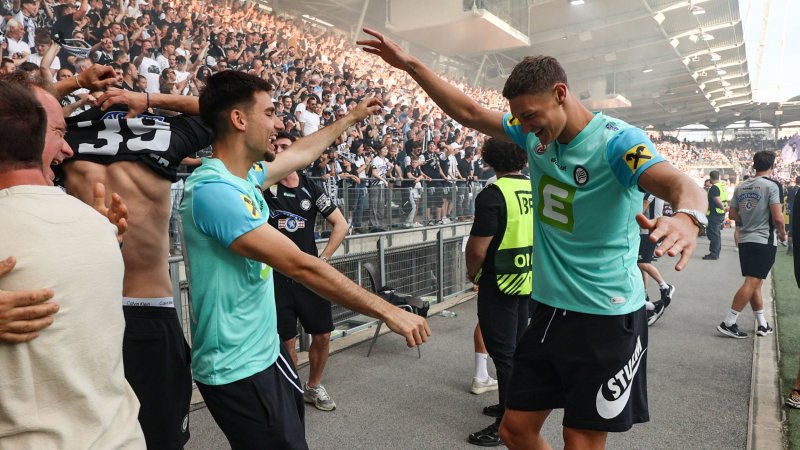 Party-Pics: So feiert Sturm den vierten Meistertitel