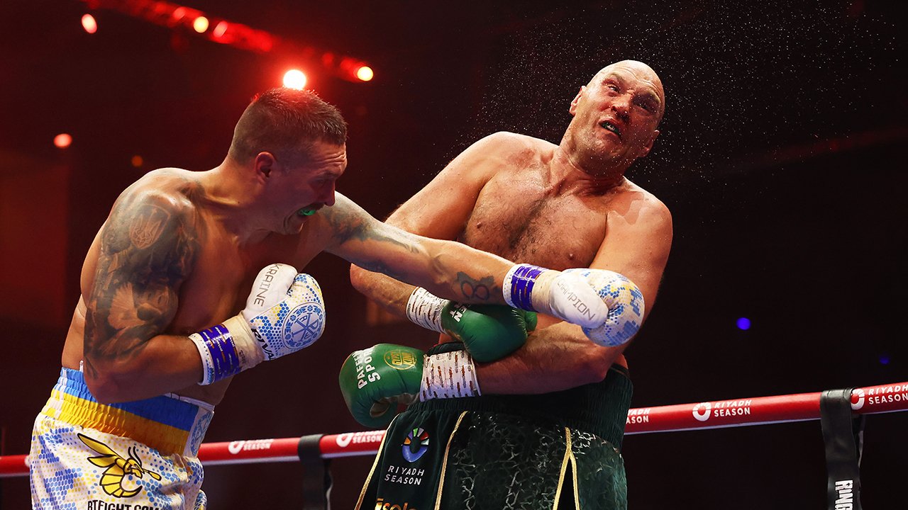 Usyk biegt Fury im Kampf um Schwergewichtskrone