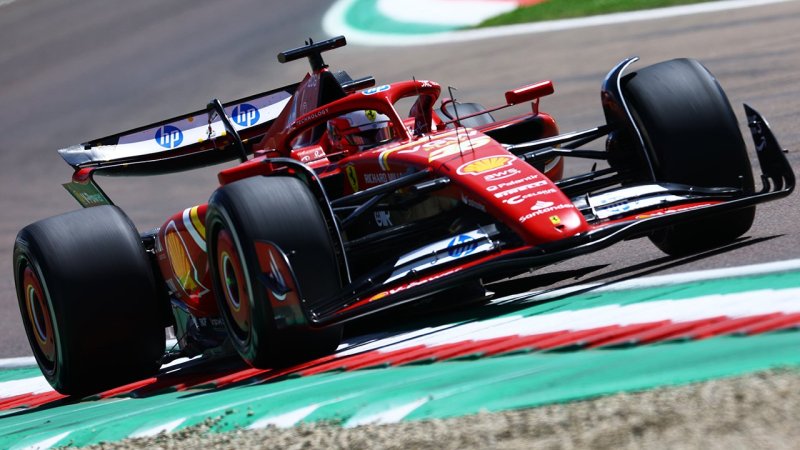 Ferrari-Bestzeit zum Auftakt in Imola