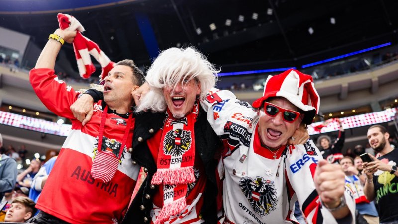 Pure Emotionen! Die Jubelbilder zum ÖEHV-Sieg über Finnland