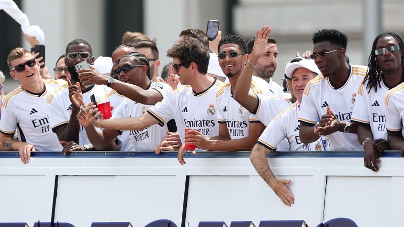 Real-Party in Madrid! So feiern Alaba & Co. den Meistertitel
