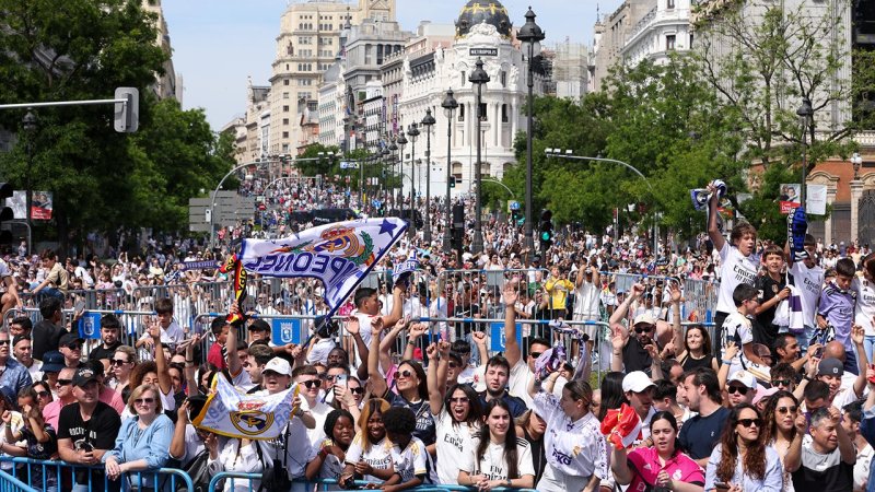 Real-Party in Madrid! So feiern Alaba & Co. den Meistertitel
