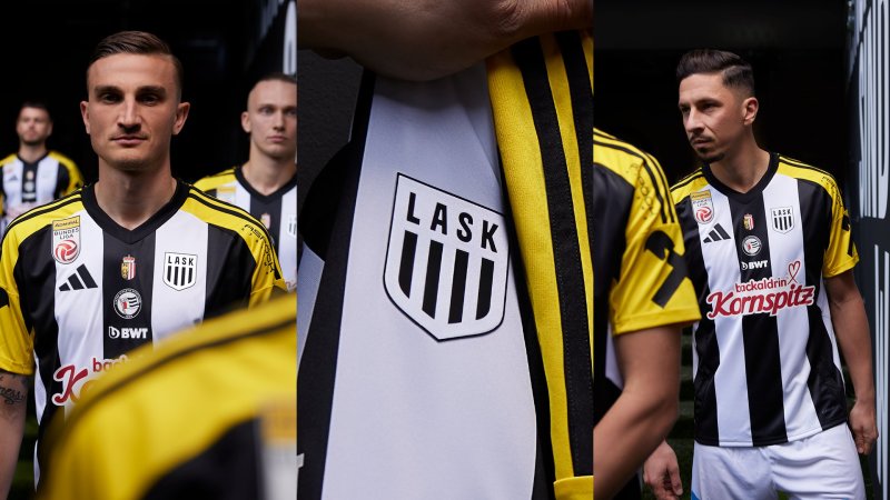 Mit neuen Ausrüstern! So sehen die LASK-Trikots 2024/25 aus