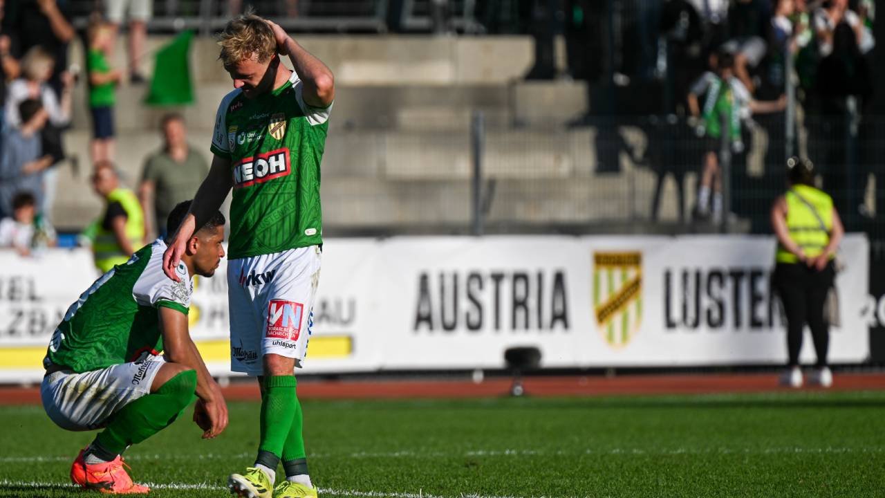 Wunder bleibt aus: Lustenau steigt aus der Bundesliga ab!
