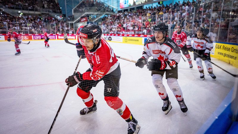 ÖEHV-Team unterliegt Kanada nach starkem Kampf im WM-Test