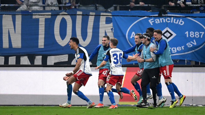 Aller guten Dinge sind drei! HSV schlägt St. Pauli im Derby