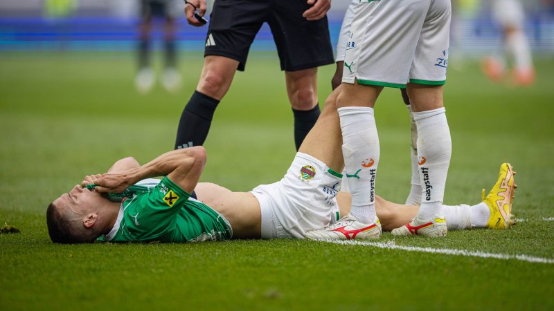 Bitter! Rapid-Verteidiger muss Saison-Aus hinnehmen