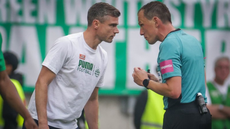 Gishamer versteht Klauß nicht: "Am Ende war es kein Foul"