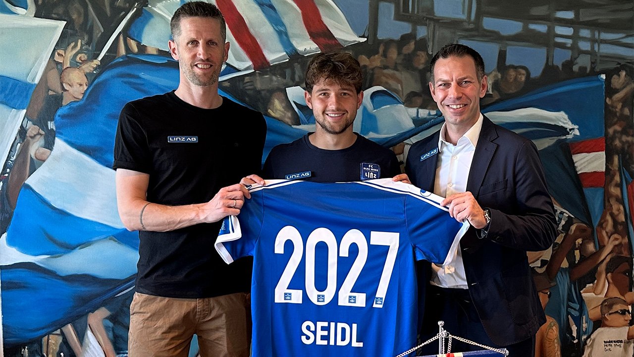 Bis 2027! Blau-Weiß Linz bindet Offensiv-Juwel langfristig