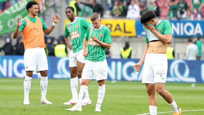 Rapid ernüchtert: "Da sollte auch ein Unterschied sein"