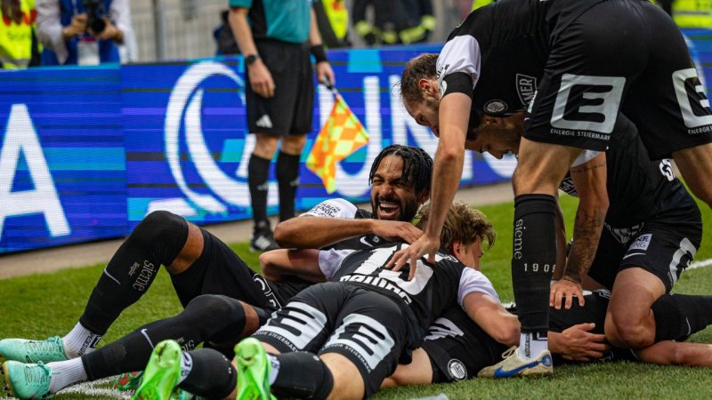 Steirer-Party! Die Jubelbilder des ÖFB-Cup-Siegers