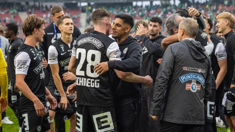 Steirer-Party! Die Jubelbilder des ÖFB-Cup-Siegers