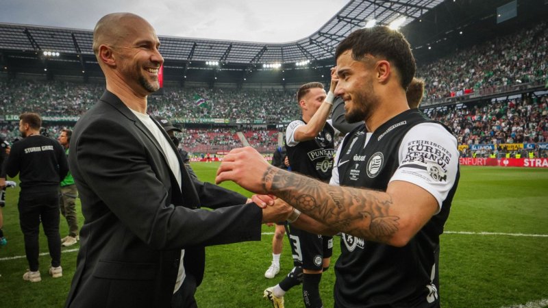 Steirer-Party! Die Jubelbilder des ÖFB-Cup-Siegers