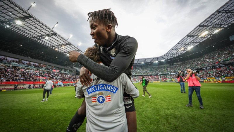 Steirer-Party! Die Jubelbilder des ÖFB-Cup-Siegers
