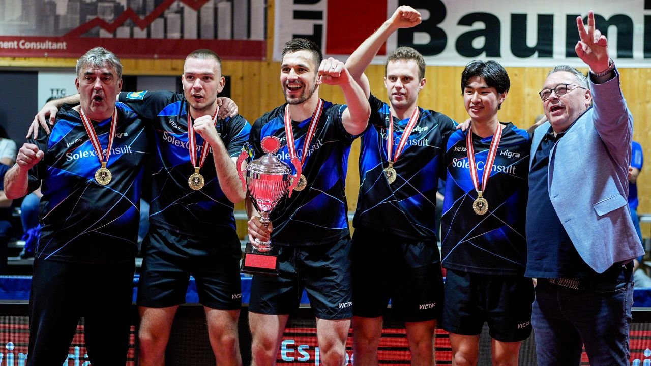 <a href='/de/daten/news/tischtennis/tischtennis/' class='tag'>Tischtennis</a>: Wr. Neustadt und Linz-Froschberg sind Meister