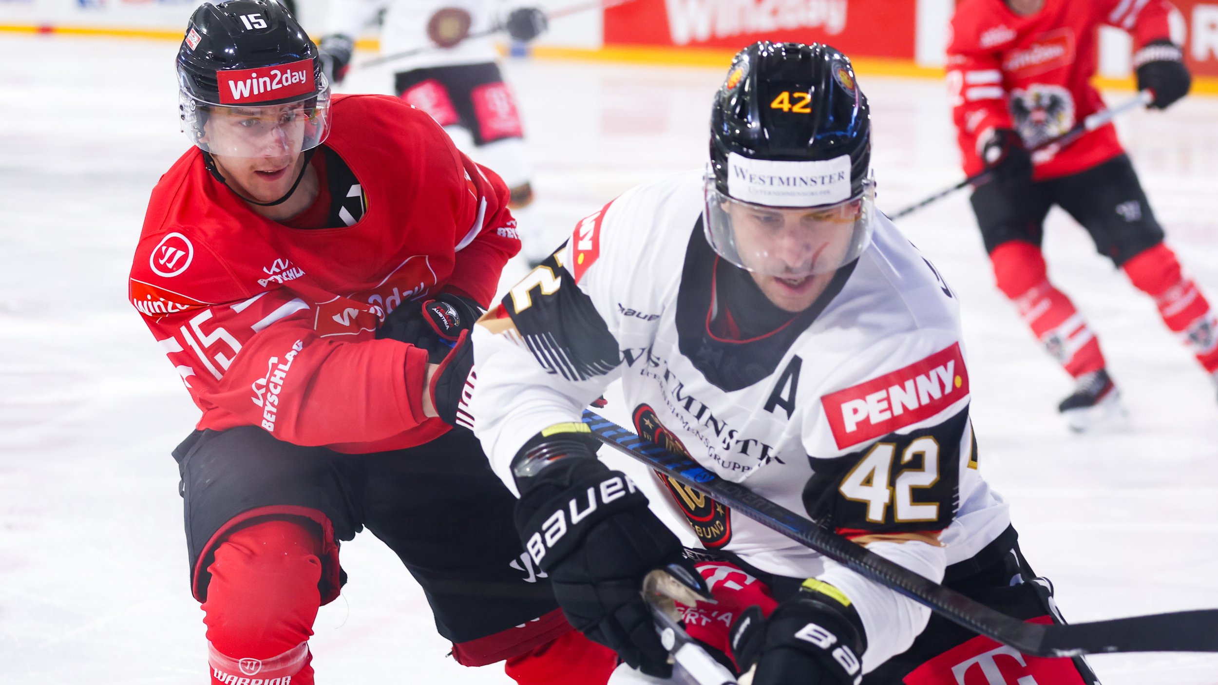 Gelungener WM-Test! ÖEHV knackt Vizeweltmeister <a href='/de/daten/news/deutschland/' class='tag'>Deutschland</a>