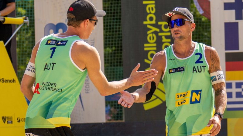 Hörl/Horst im Beachvolleyball-Achtelfinale in Xiamen