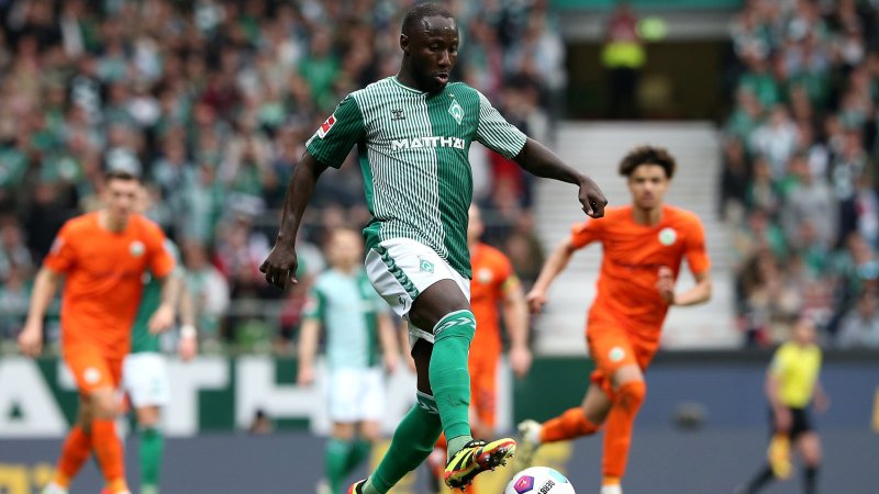Entscheidung um Keitas Zukunft bei Werder gefallen